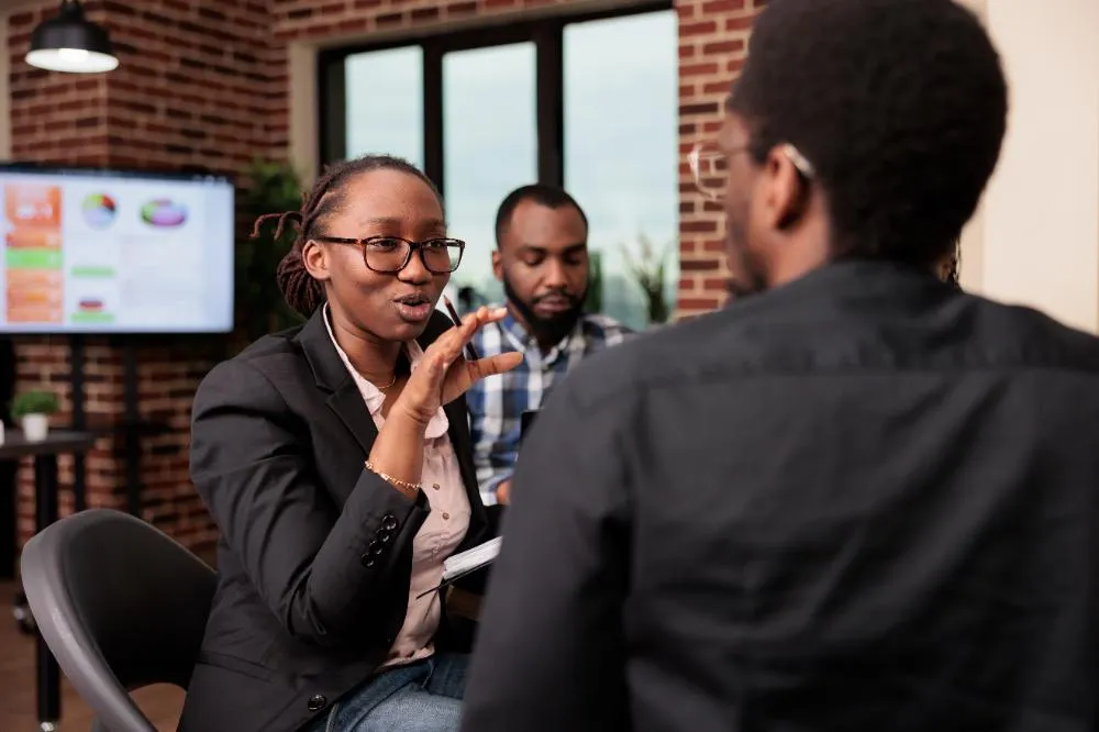 Colleagues Planning Business